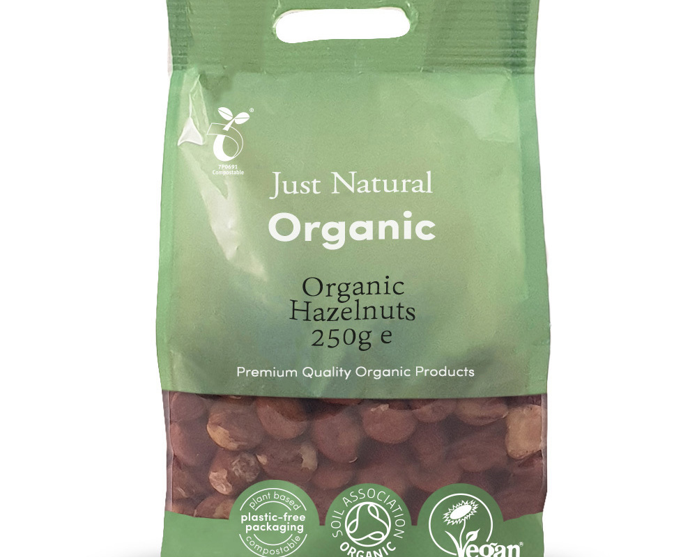 Organic Hazelnuts - 250G