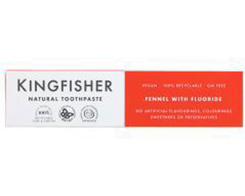 Kingfisher Toothpaste Fennel with Fluoride