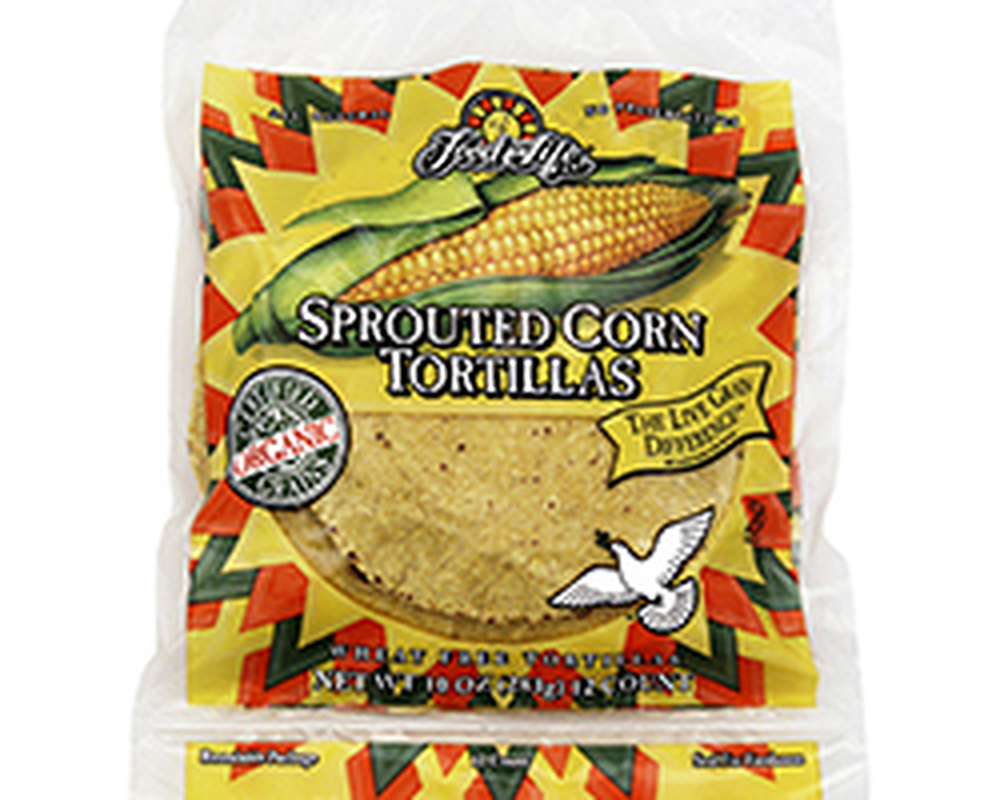 Org Sprouted Whole Corn Tortillas 320g