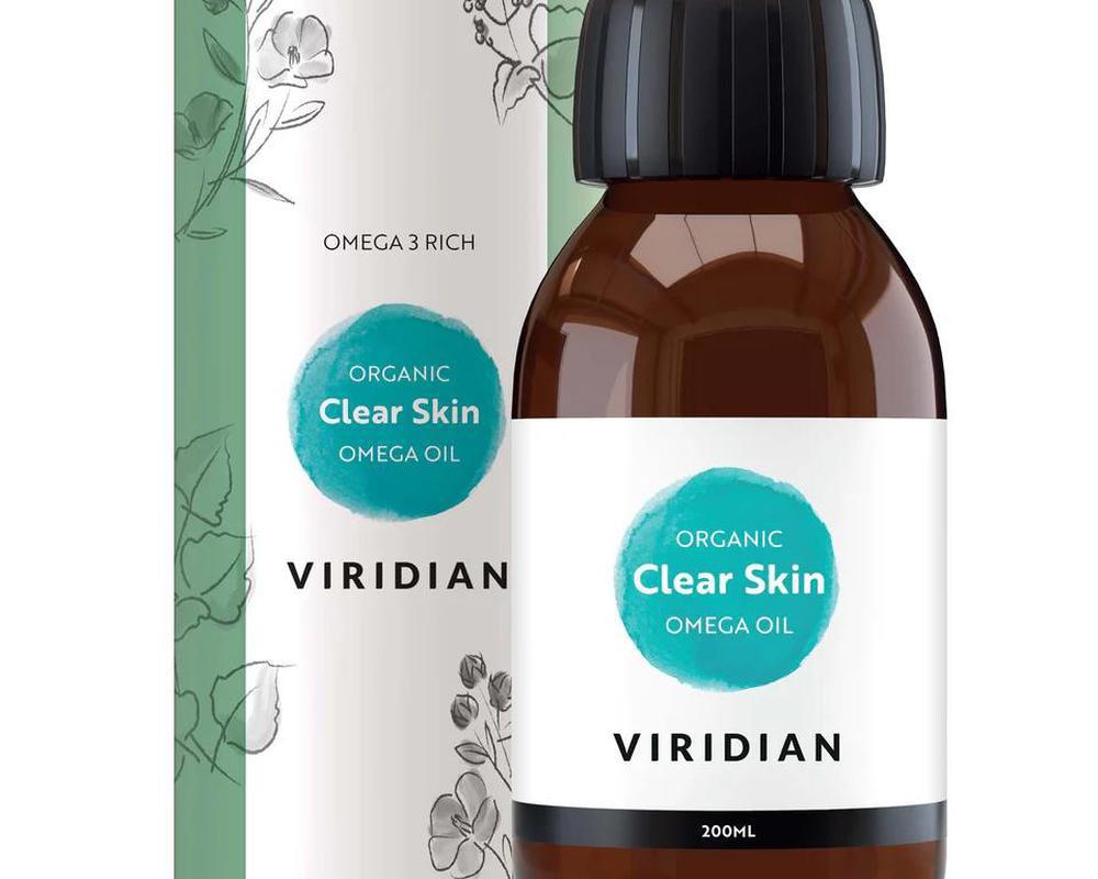 Viridian Organic Clear Skin Omega Oil 200ml