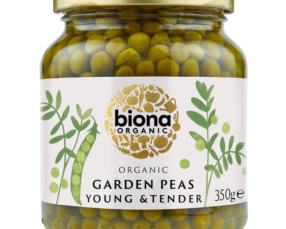 Biona Organic Garden Pea Young & Tender 350g