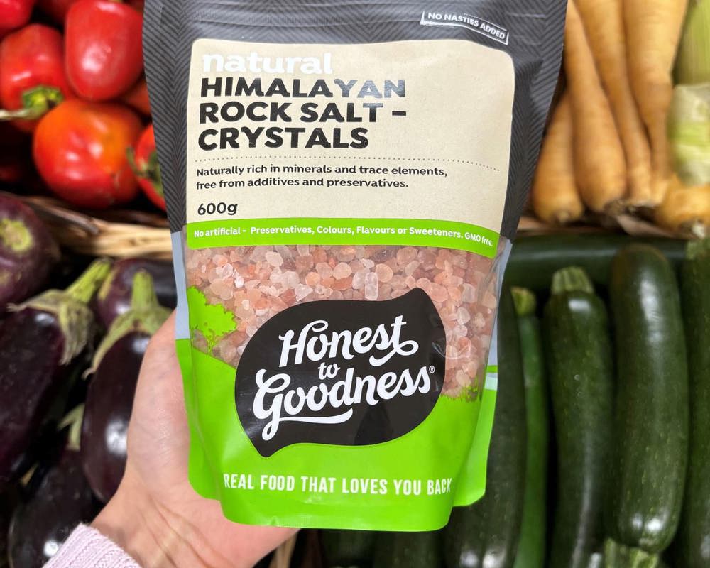 Honest to Goodness Himalayan Pink Rock Salt 600g