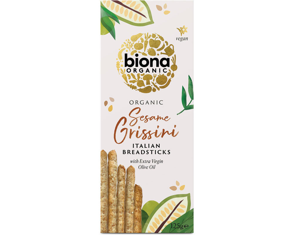 Breadsticks - Sesame Grissini Organic