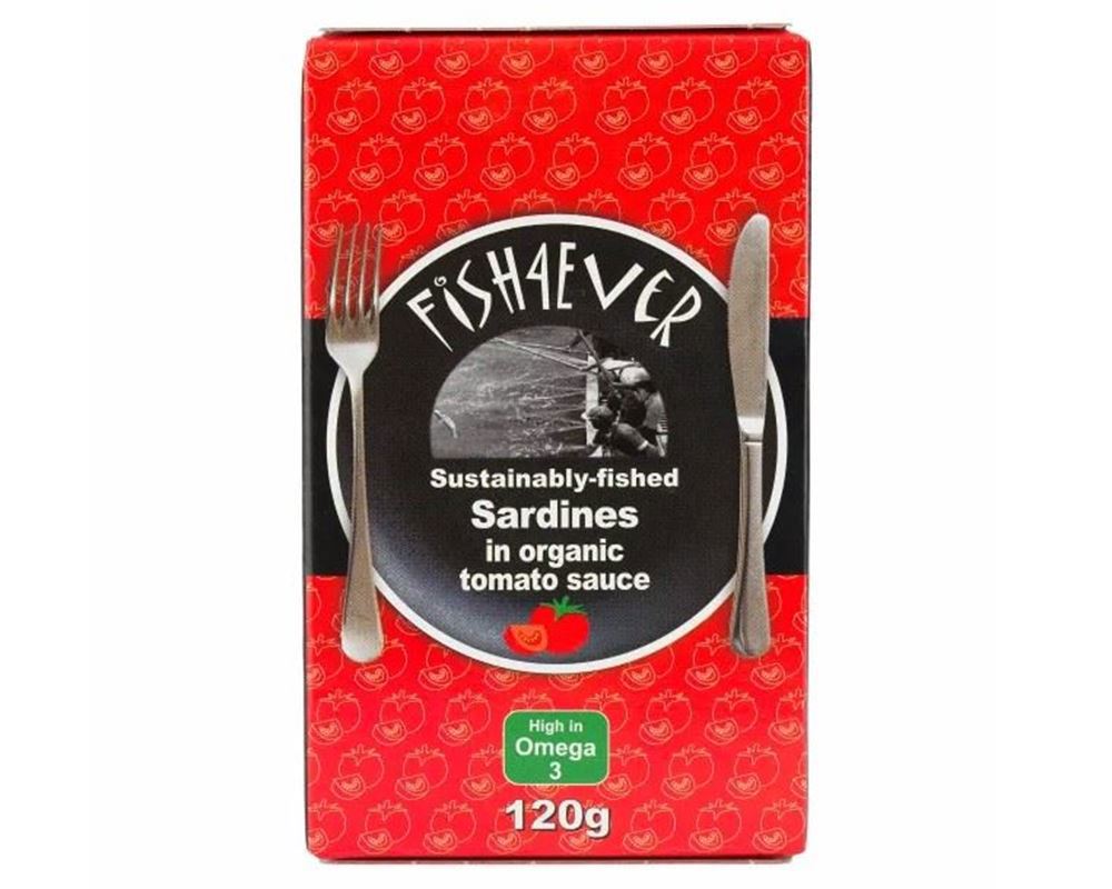 Fish4ever Sardines in Organic Tomato Sauce