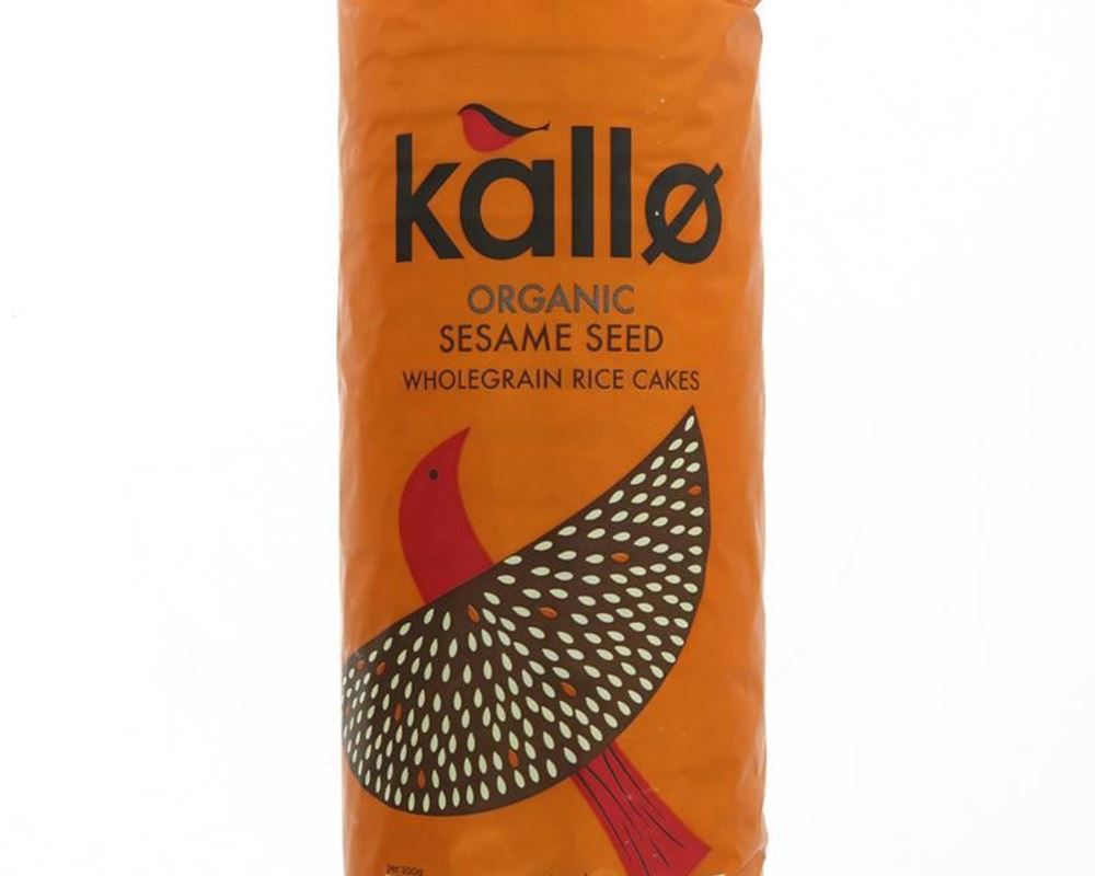 Kallo Organic Thick Slice Sesame Rice Cake
