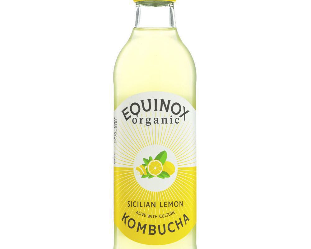 Equinox Kombucha Sicilian Lemon