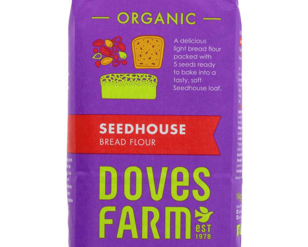 Doves Organic Seeded Bread Flour 1kg