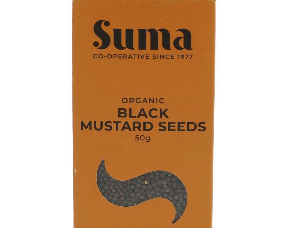 (Suma) Spices - Mustard Seeds (Black) 50g