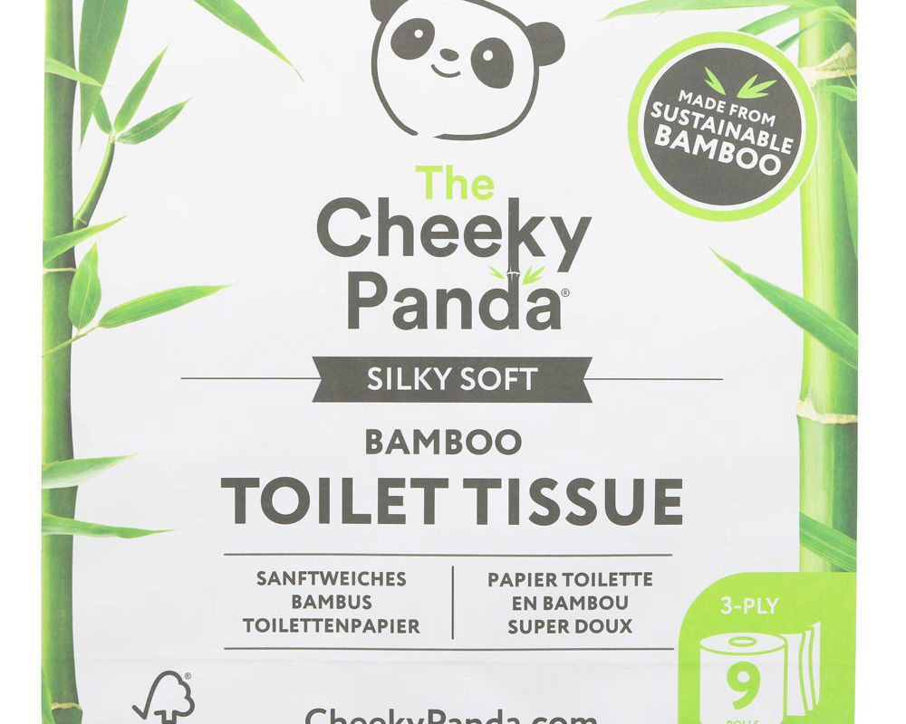 Cheeky Panda bamboo toilet rolls 9’s