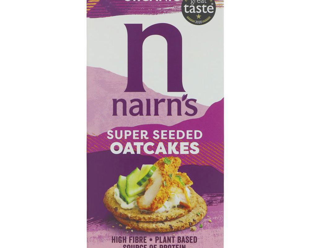 Nairns Organic Super Seeded Oatcakes