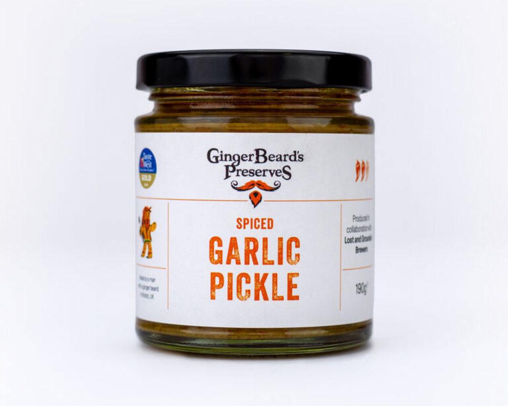 Spiced Garlic Pickle