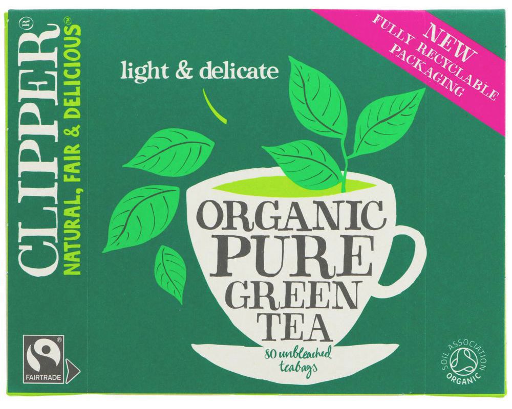 Clipper Green Organic Tea 80pk