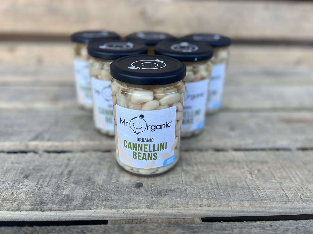 Organic Cannellini Beans (Glass Jar)