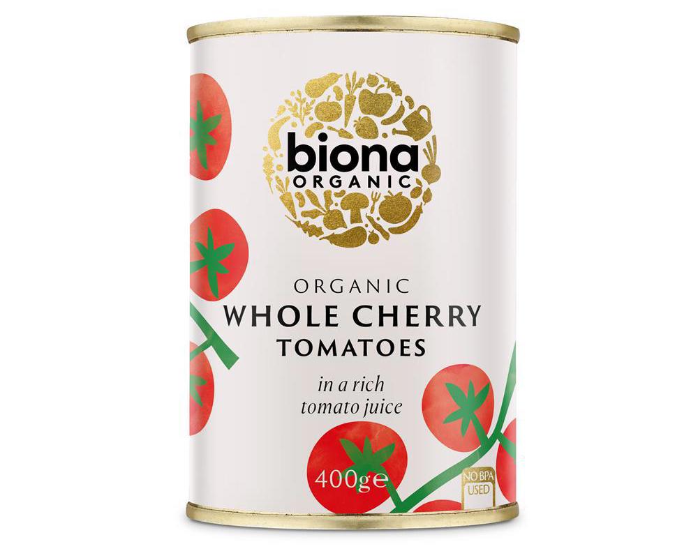 Whole Cherry Tomatoes Organic 400g