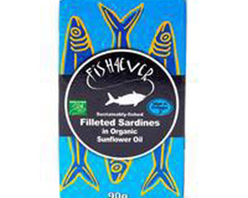 Fish4Ever Filleted Sardines Sunflower Oil