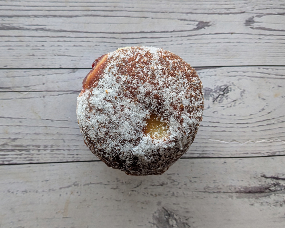 Doughnut Raspberry Jam