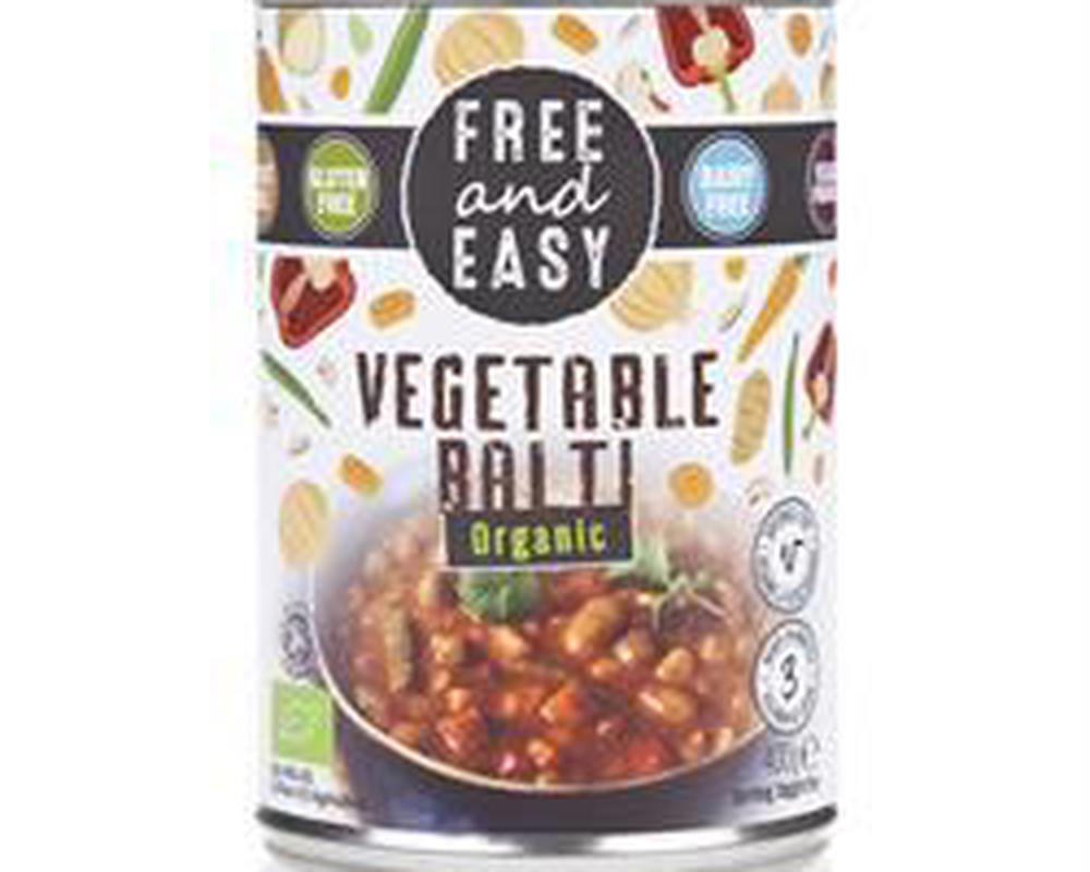 Free & Easy Veg Balti Soup
