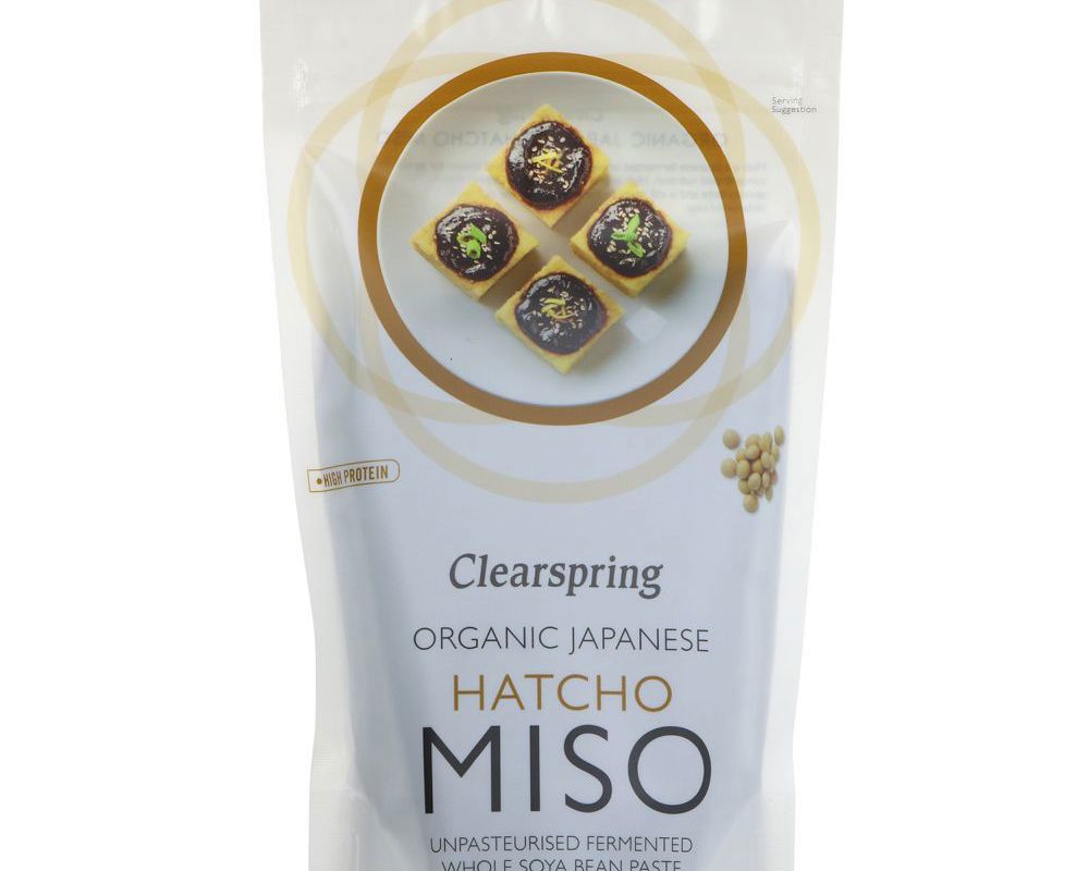 Clearspring Hatcho Miso - pouch - unpasteurised