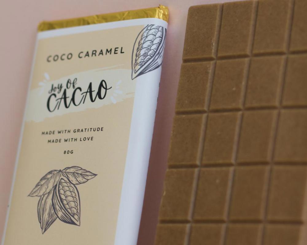 Joy of Nutrition chocolate bar Coco Caramel