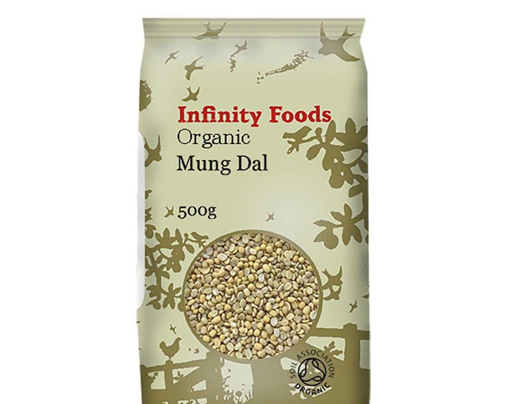 Infinity Foods Mung Dal - split hulled mung beans