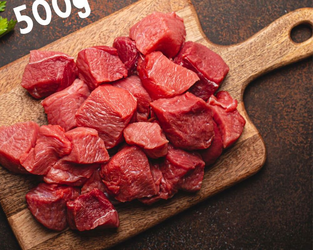 Diced Braising Steak 500g