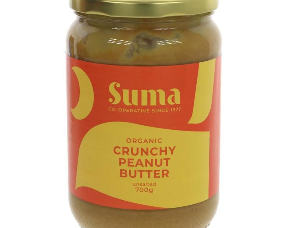 (Suma) Peanut Butter - Crunchy Unsalted 700g