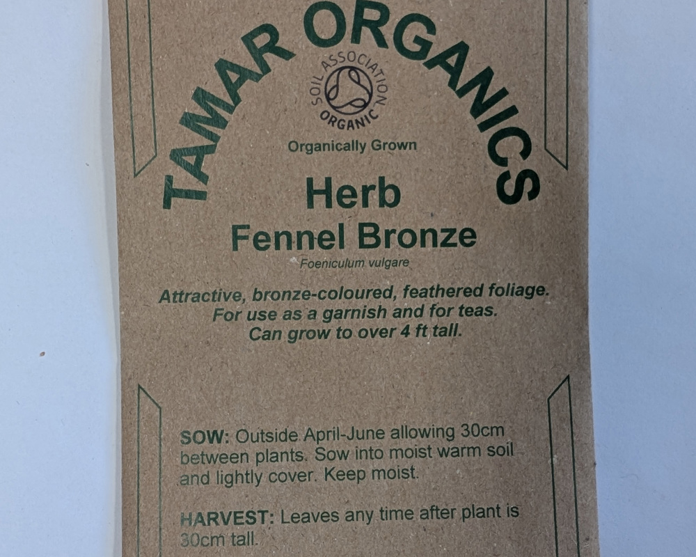 (Seeds) Herb - Fennel Bronze
