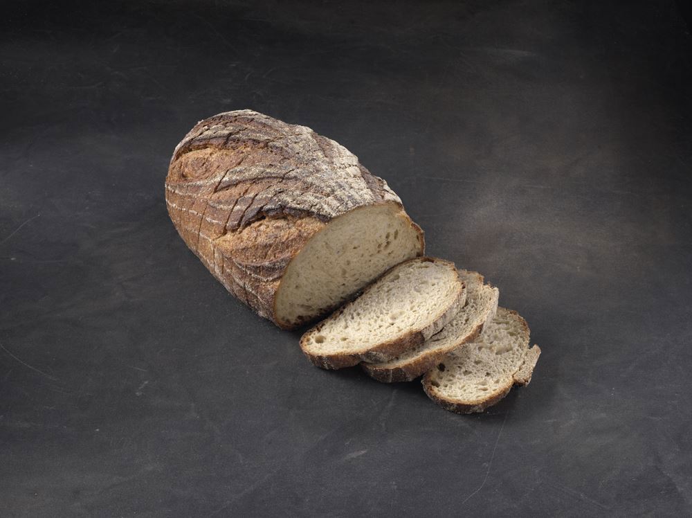 Bread: Wholemeal Sourdough Batard Sliced - BB