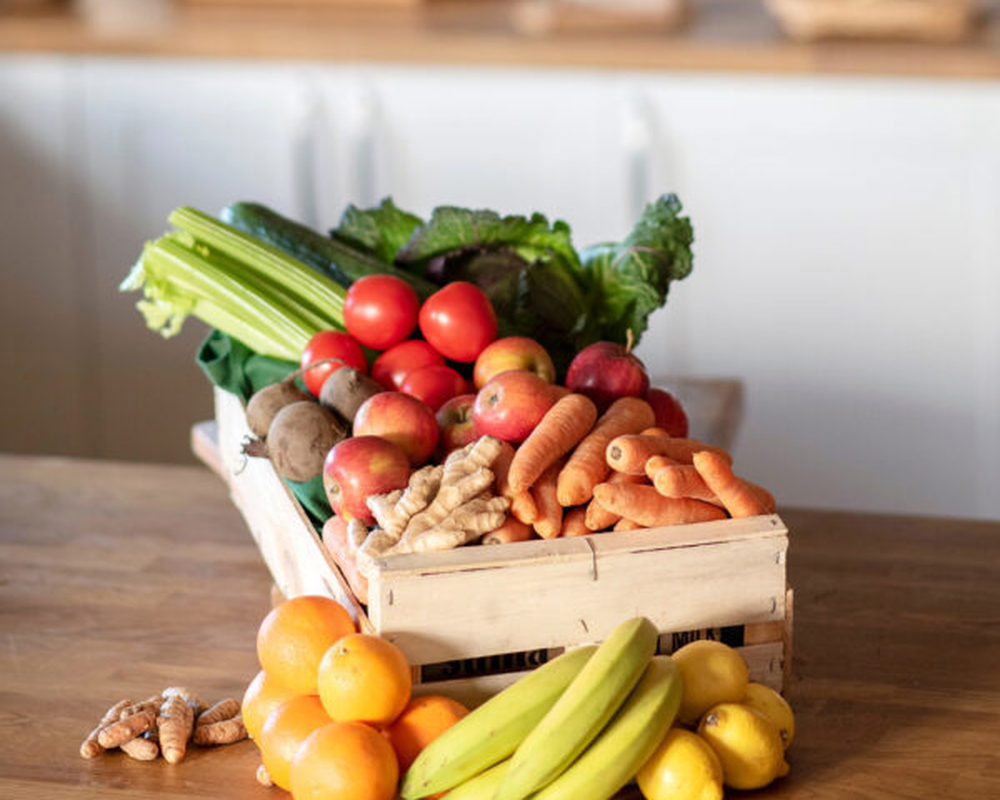 Juicing and Mixed Organic Fruit & Vegetable boxes