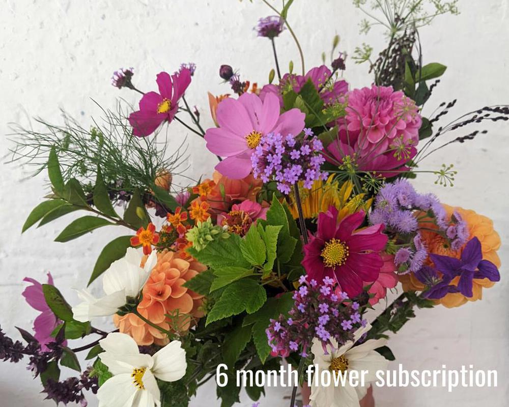 6 Month Flower Subscription (Apr-Sept 2025)