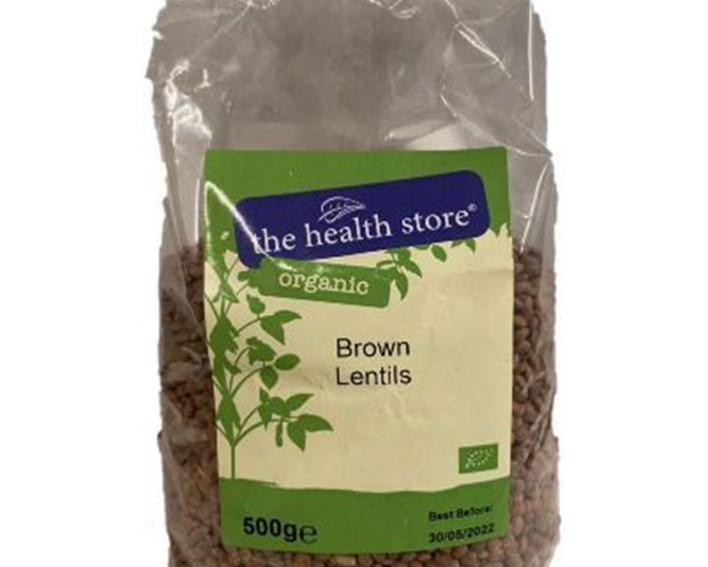 Organic Brown Lentils - 500G
