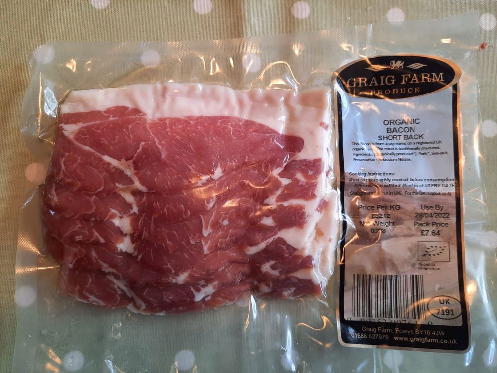 Organic Steaky Bacon (300g)