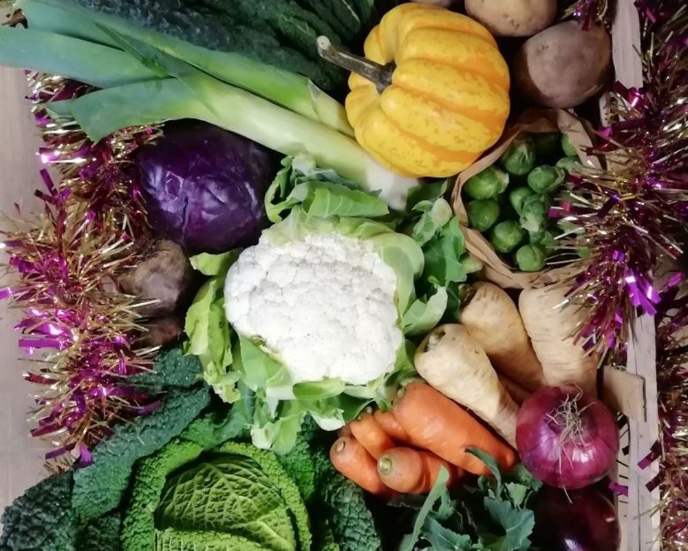 Christmas Vegetable Box