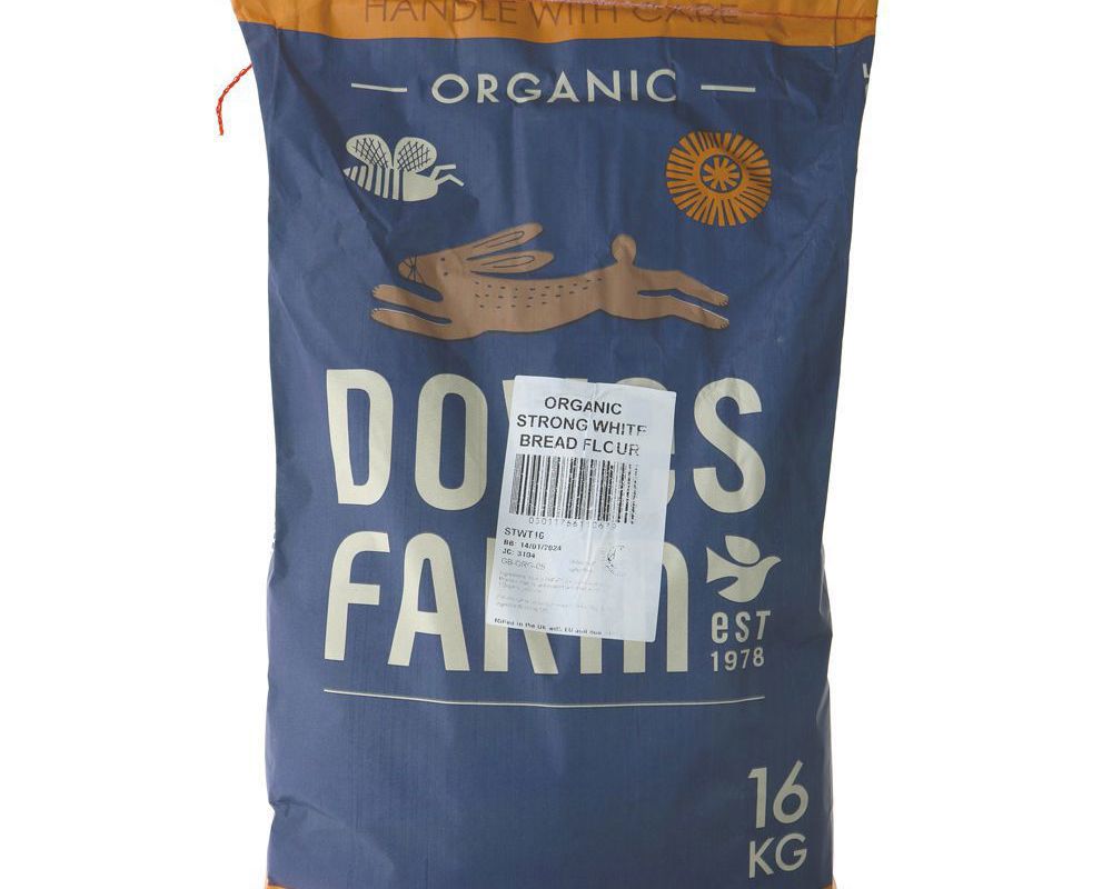 Doves Farm White flour - strong organic - 16 kg