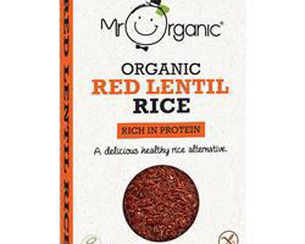 Mr Organic Red Lentil Rice 250g