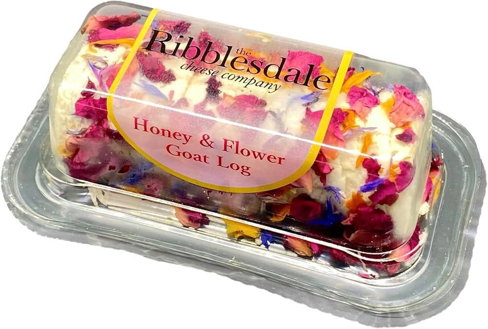 Honey and Flower Goat Log