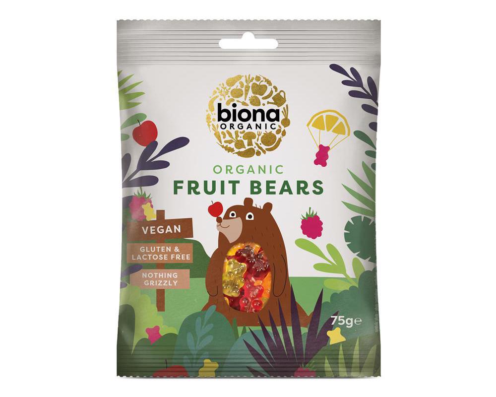 Organic GF Mini Fruit Bears 75g