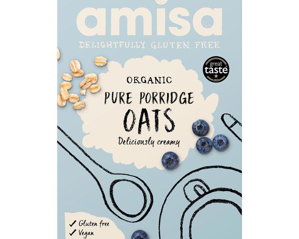 Organic Gluten Free Porridge Oats 325g