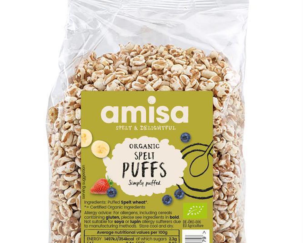 Amisa Organic Spelt Puffs 200g