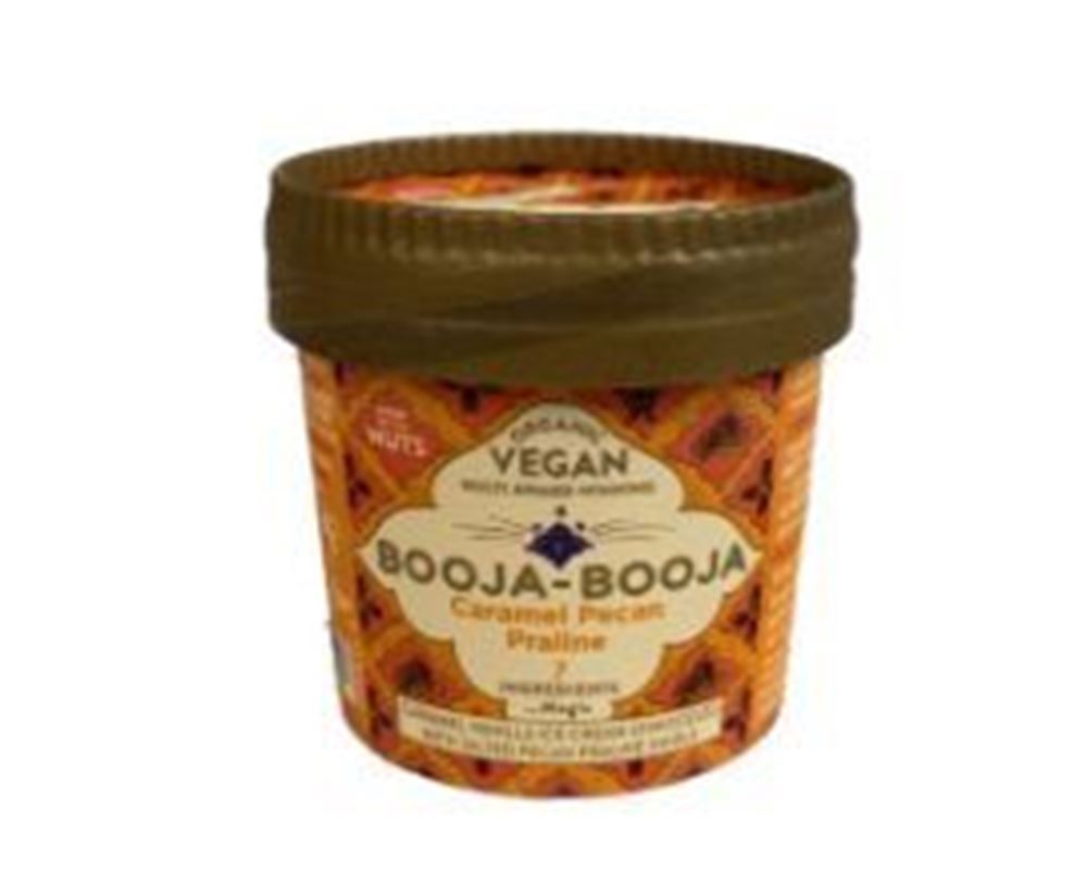 Organic Vegan Caramel Pecan Praline Ice Cream - 110ML