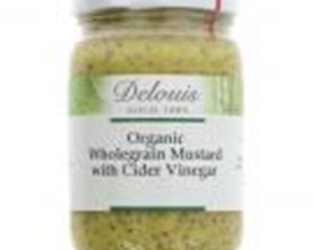 (Delouis) Mustard - Wholegrain 200g