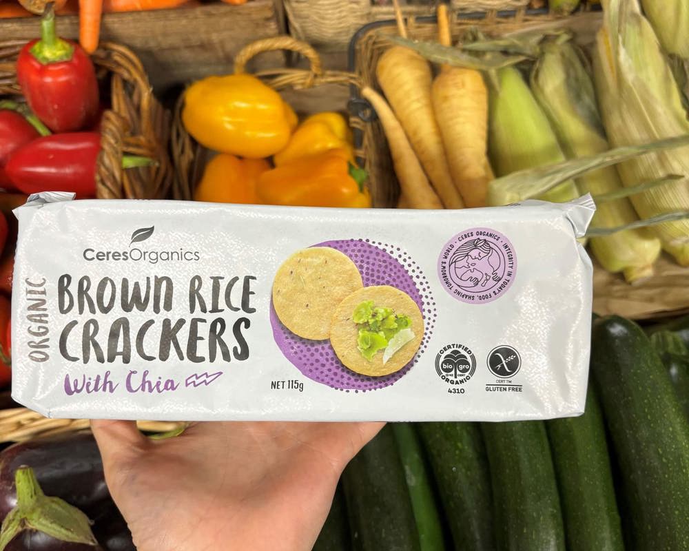 Ceres Rice Crackers Chia