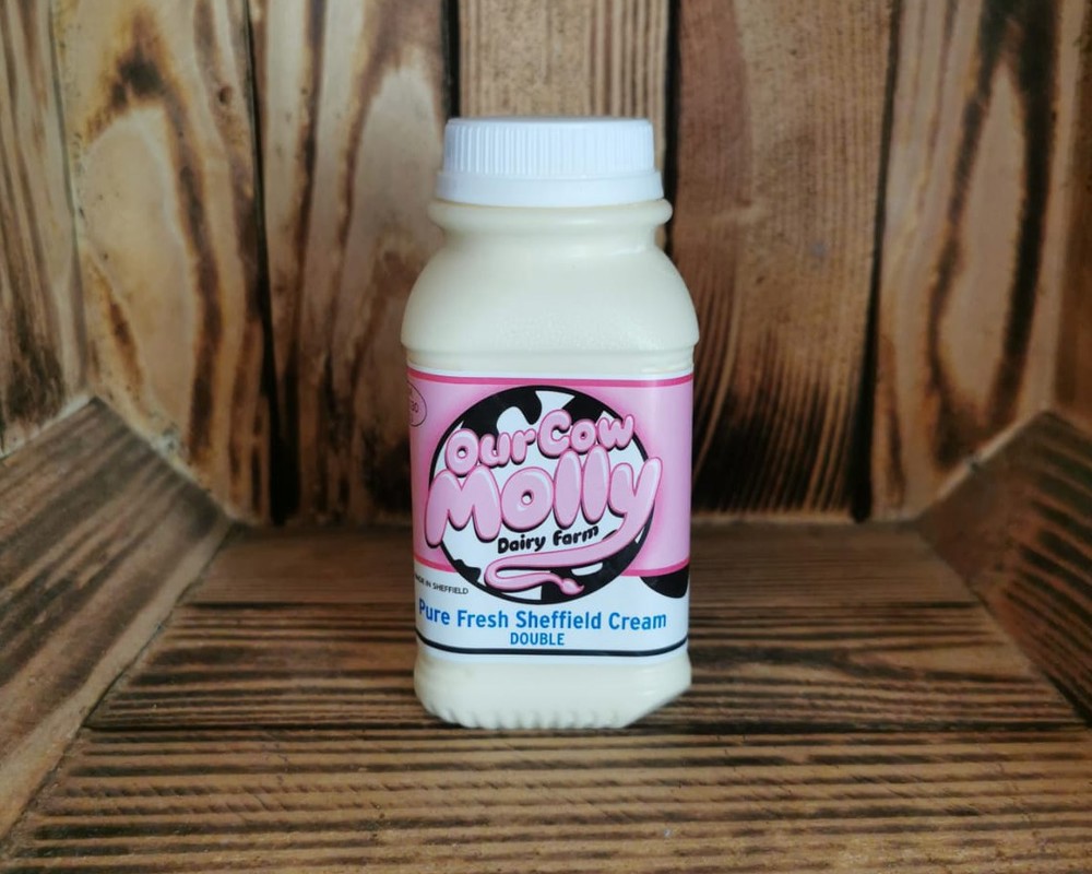 Our Cow Molly double cream