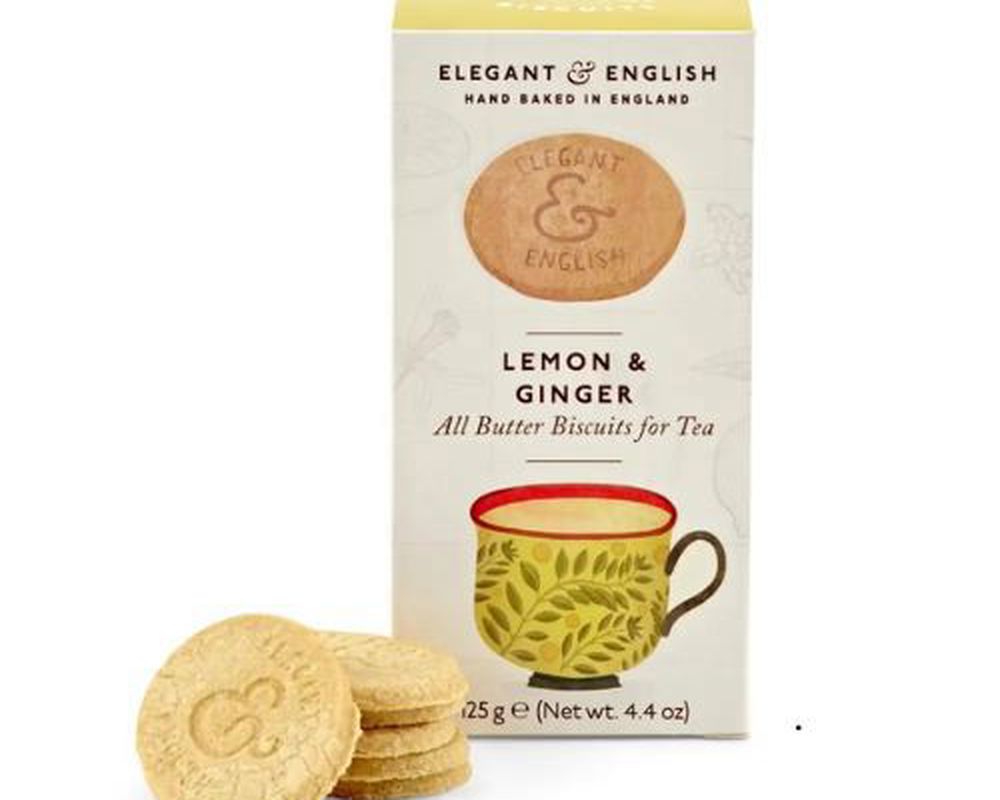 Lemon & Ginger Biscuits