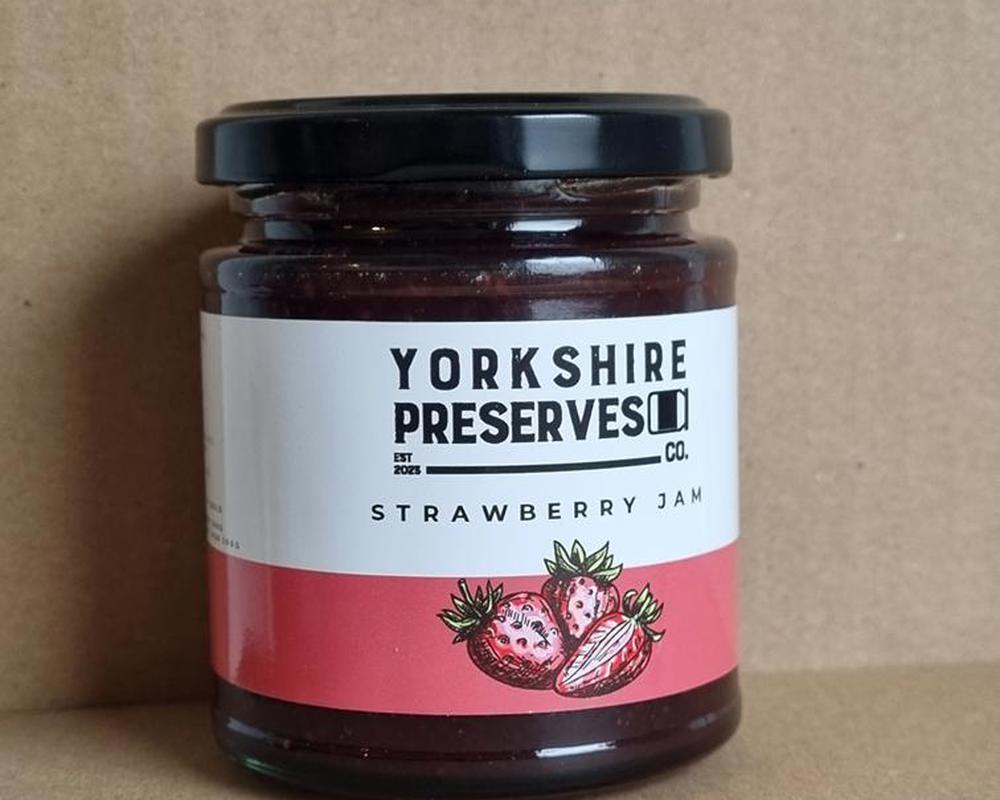 Yorkshire Preserves Strawberry and Elderflower Jam 220g