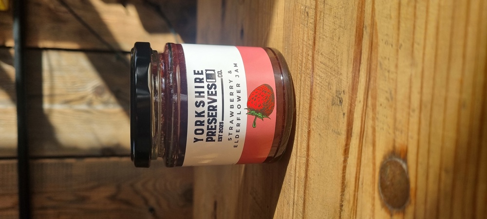 Yorkshire Preserves Strawberry and Elderflower Jam 220g