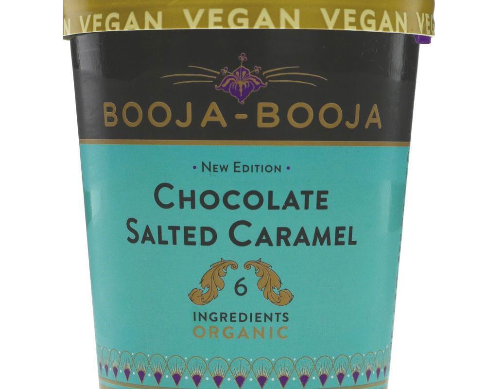 Booja Booja Organic Salted Caramel vegan Ice Cream