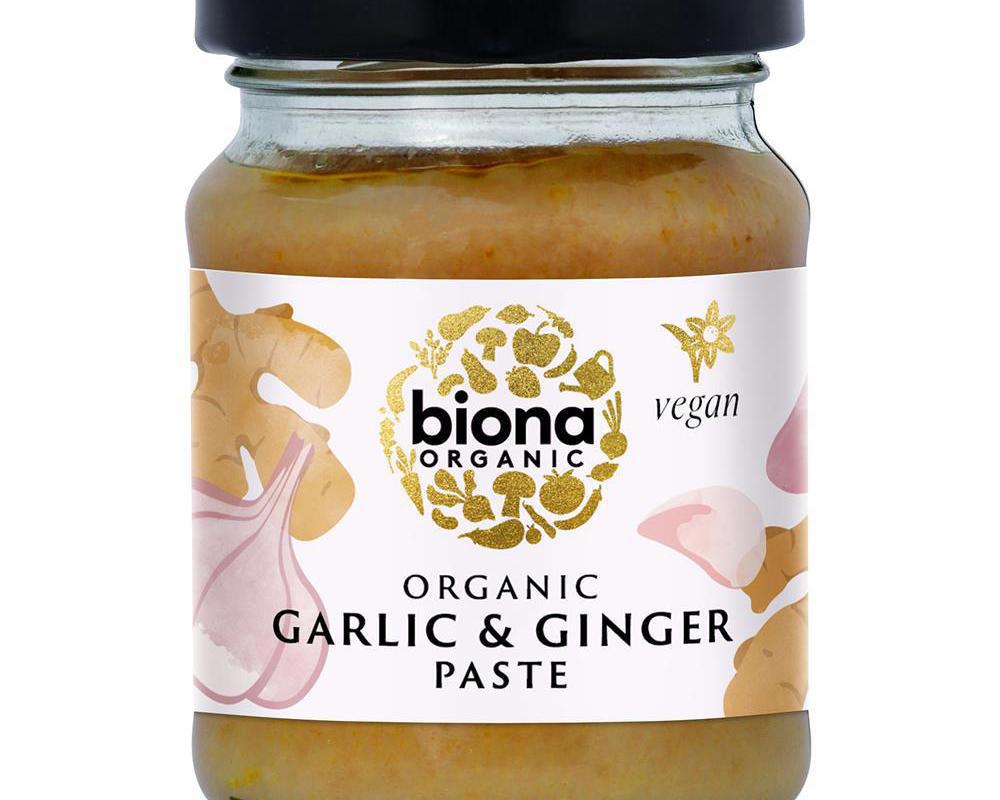 Biona Garlic & Ginger Paste Organic 130g