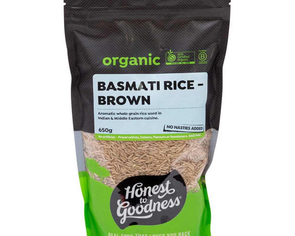 Rice - Basmati - Brown - Organic - HG