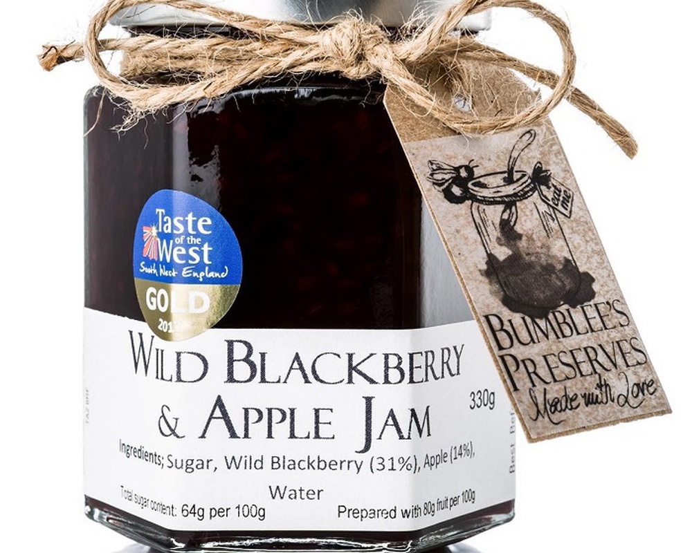 Wild Blackberry & Apple Jam